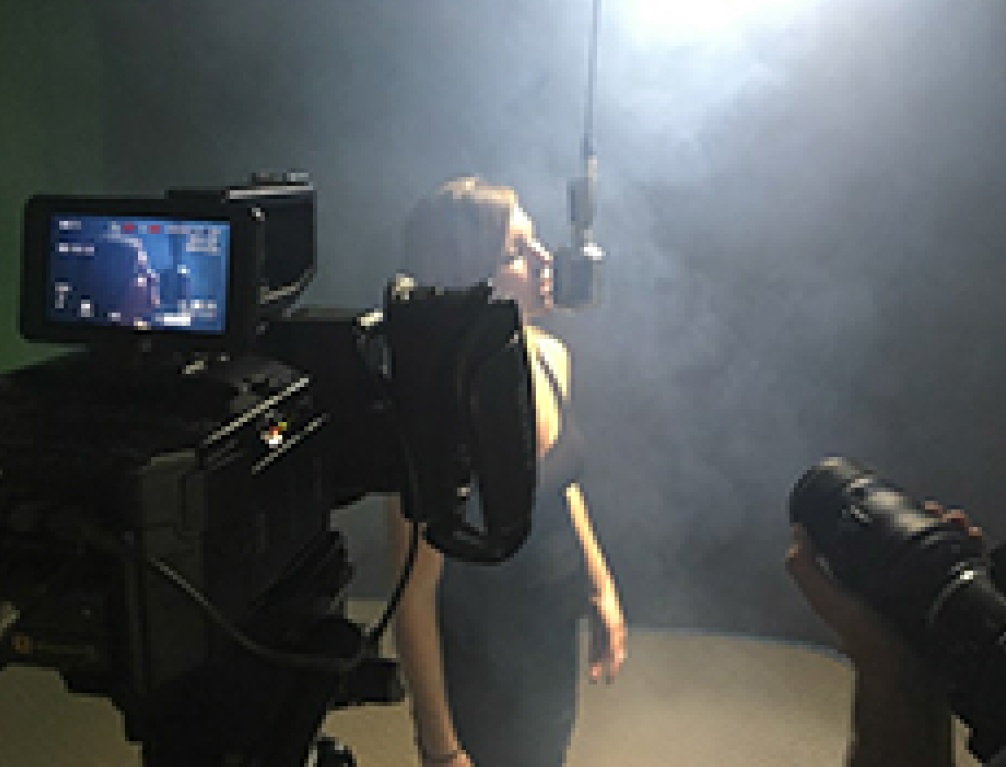 CIA SOlutions Filming on set. CIA Solutons Filming On Set