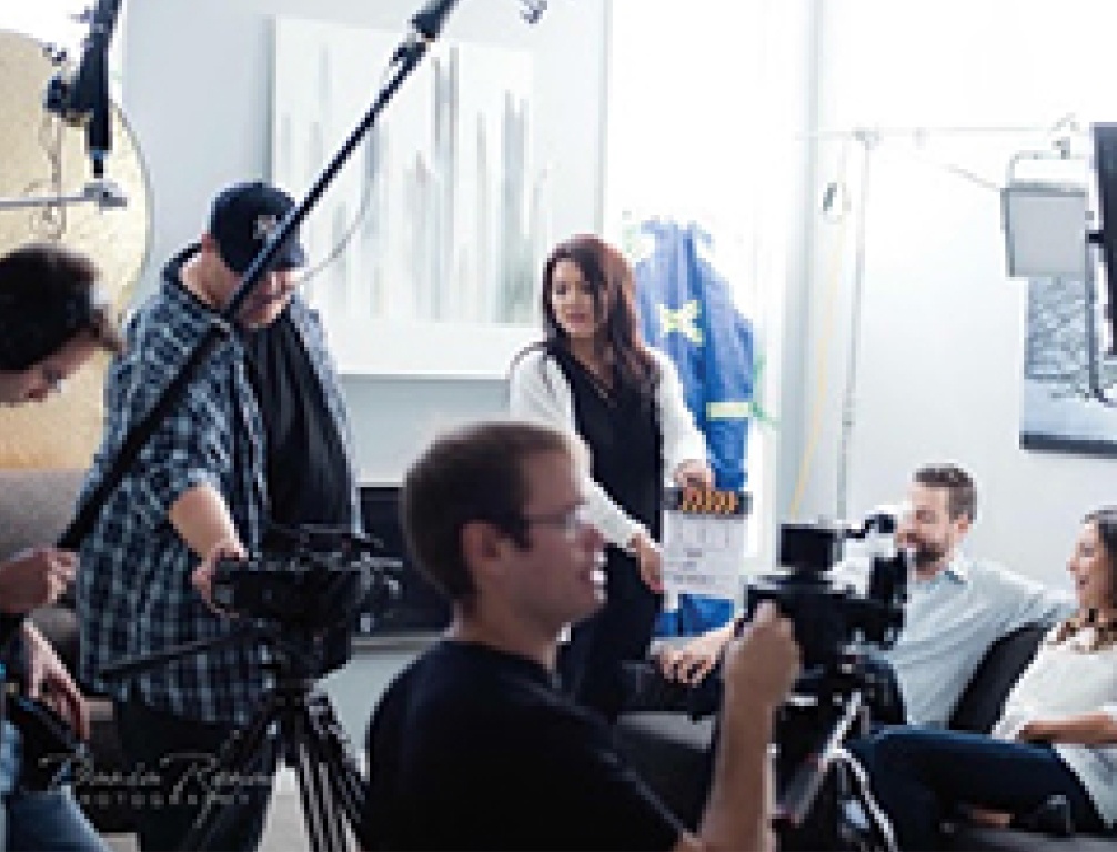 Behind The Scenes. The CIA Solutions Crew On Set